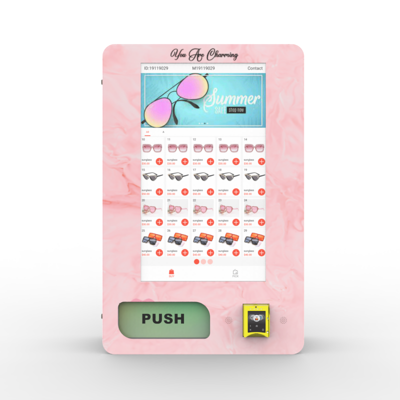 SS-W-020 Wall Mounted Beauty Small Product Vending Machine