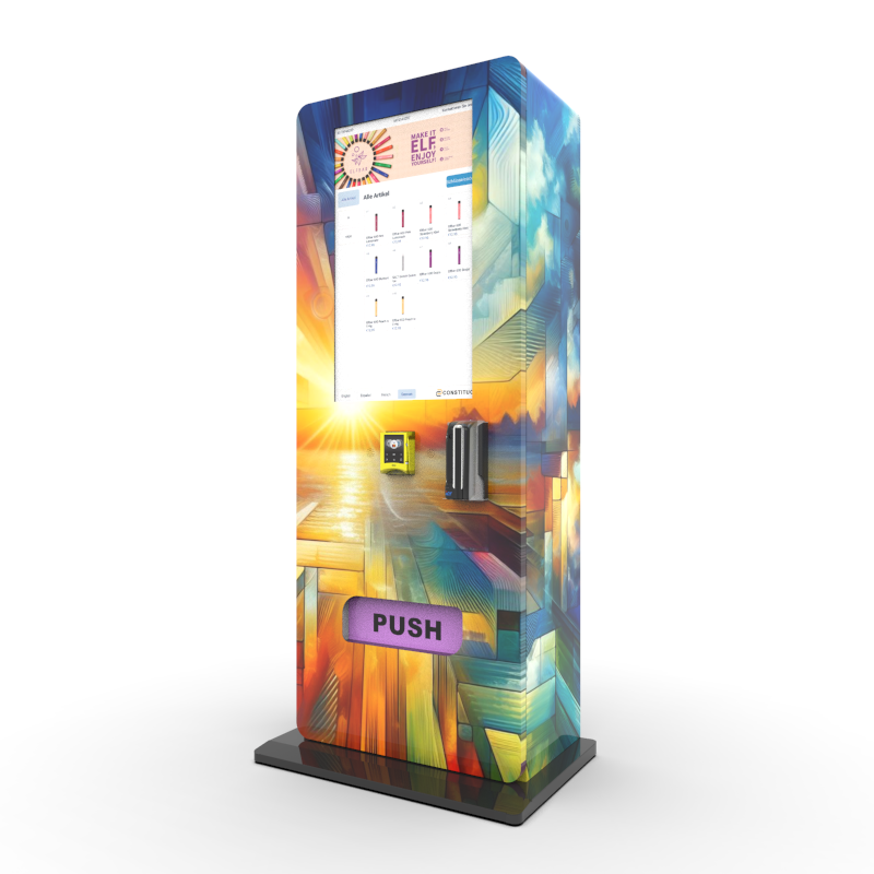 Small Contactless Combo Cheap Vending machine