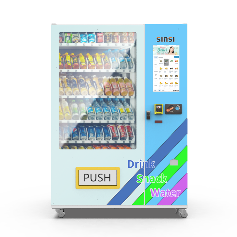 SS-C-003 Beverage Snack Vending Machine With Cooling System