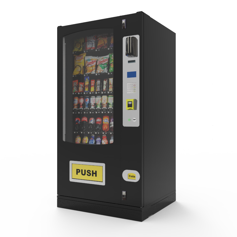 Button Control Cold Drink Snack Smart Vending Machine